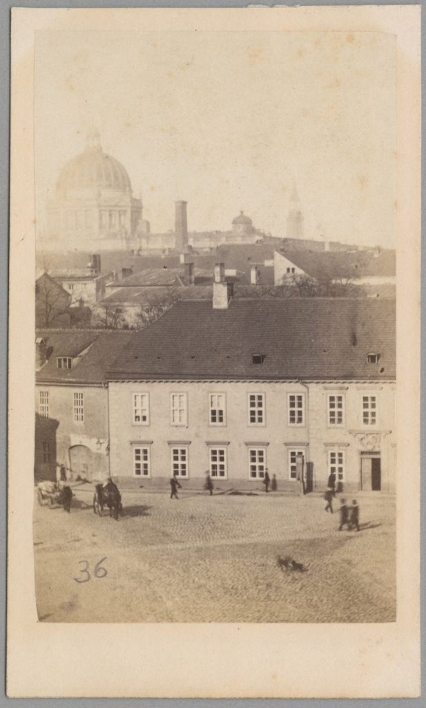 więzienie Hausvogtei, Berlin, widok cz. miasta nieco z góry