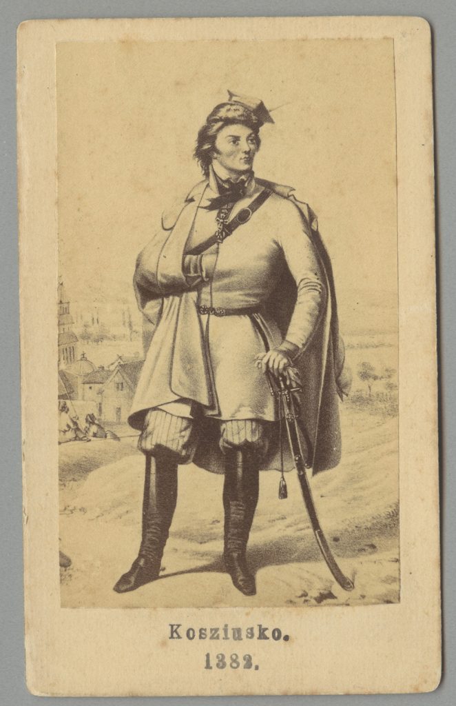 Tadeusz Kościuszko, portr., reprodukcja fot. grafiki (litogr.)