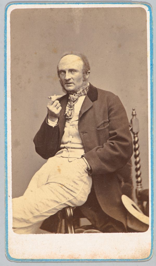 Wincenty Rapacki w roli Caussadego, portret