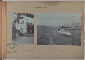 Album żeglarski "Podróżuj wraz z S.M.Y. Hohenzollern 1907-08"