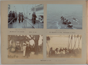 Album żeglarski "Podróżuj wraz z S.M.Y. Hohenzollern 1907-08"