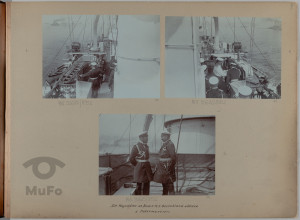 Album żeglarski "Podróżuj wraz z S.M.Y. Hohenzollern 1907-08"