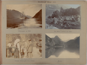 Album żeglarski "Podróżuj wraz z S.M.Y. Hohenzollern 1907-08"