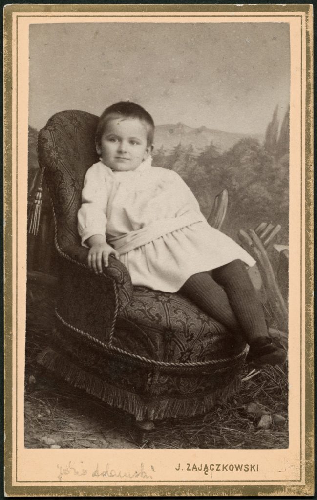 Józef Adamski, portret dziecka