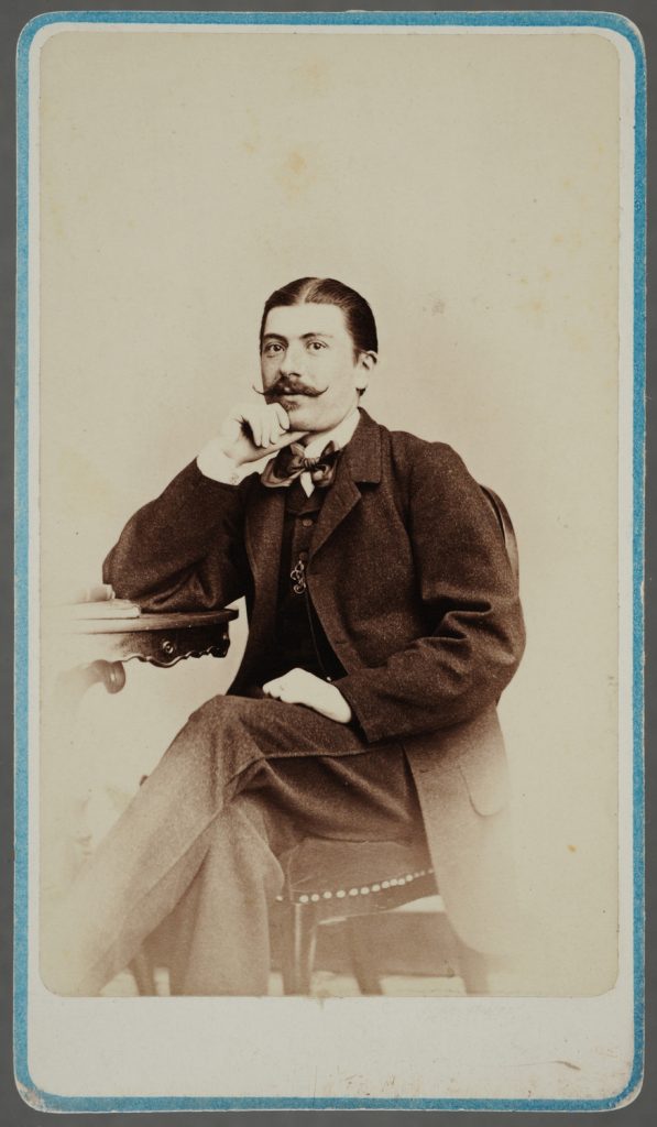 Karol Heiderer, mąż Olgi Budwińskiej, portret