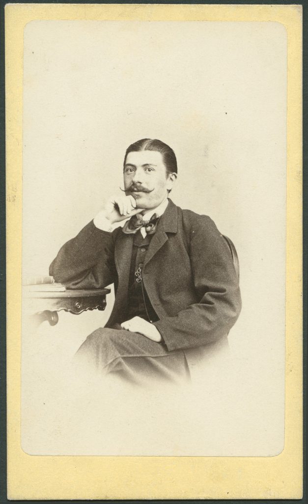 Karol Heiderer, mąż Olgi Budwińskiej, portret