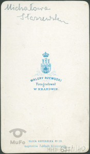 Leopoldyna Michałowa Starzewska, portret