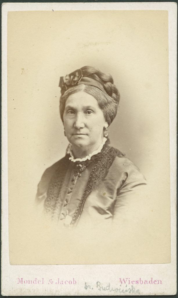 Baronowa Budwińska, portret