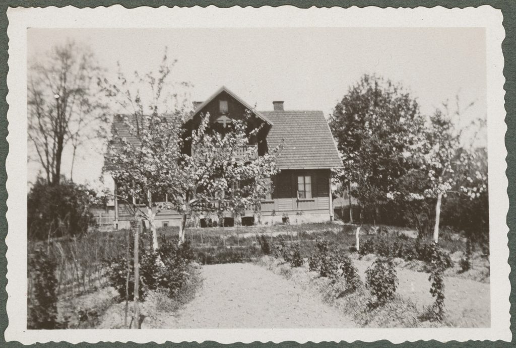 Widok domu Karyłowskich, Rudawa