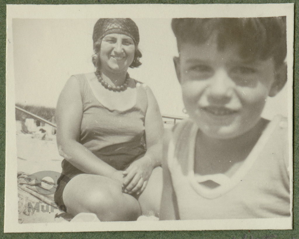Madame Tripier z synem Niki
