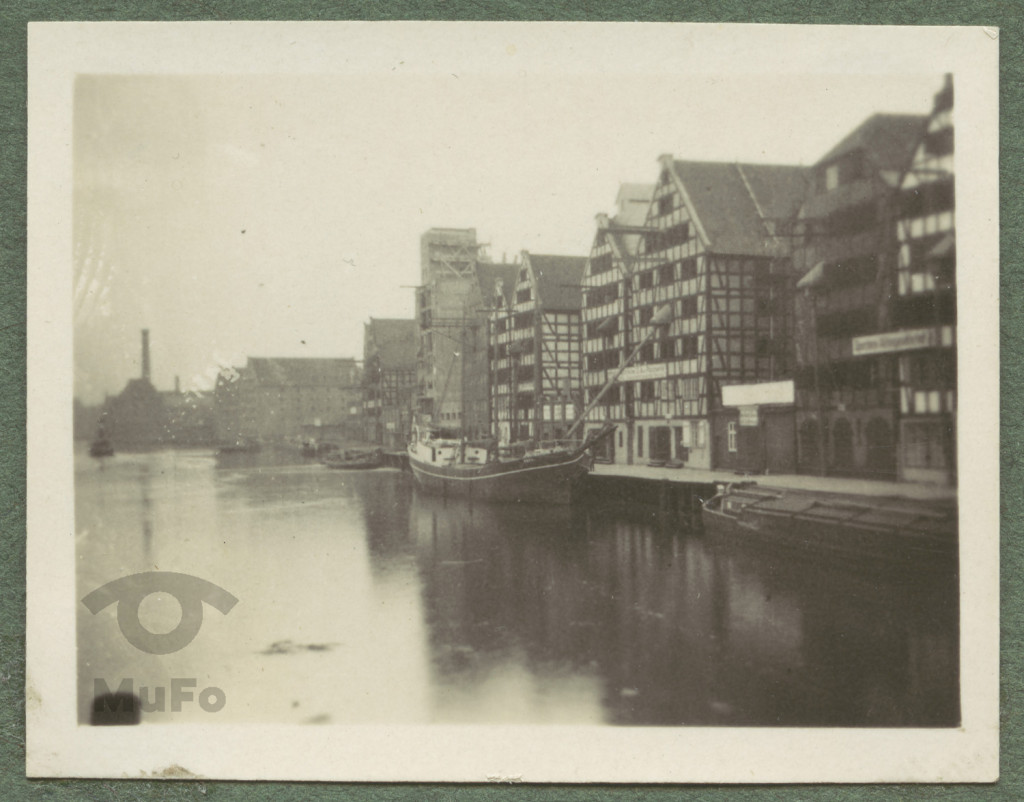 Gdańsk, spichrze, widok