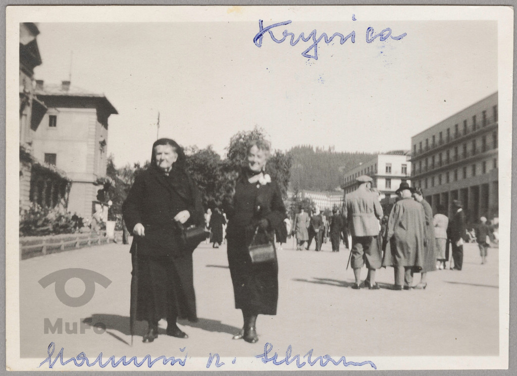 Maria Kosińska i nieznana kobieta