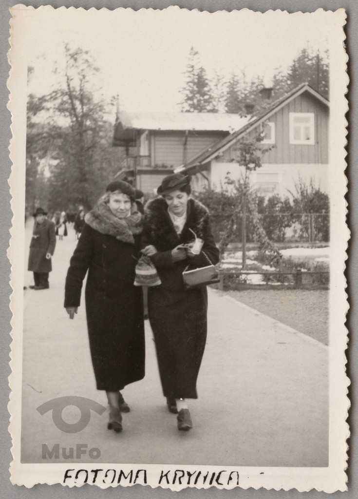 Karola Karyłowska i nieznana kobieta