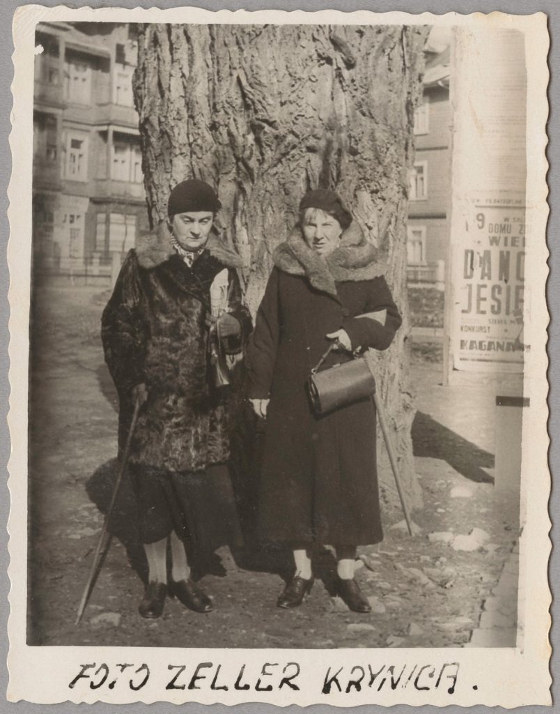 Karola Karyłowska i nieznana kobieta