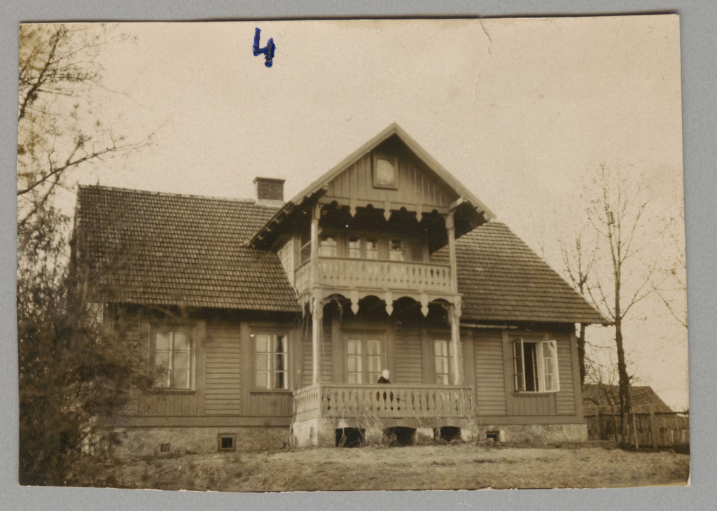 widok domu Karyłowskich w Rudawie