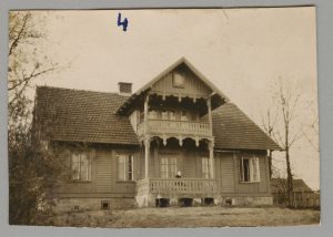 widok domu Karyłowskich w Rudawie