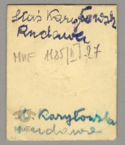 Stanisław Karyłowski, ujęcie głowy w wózku dziecinnym