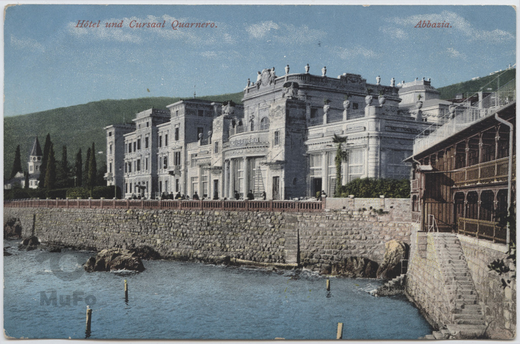 Abacja, (Opatija), widok nabrzeża