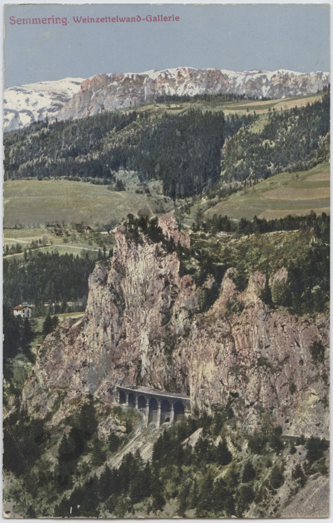 Austria, Alpy,Semmering kolej górska