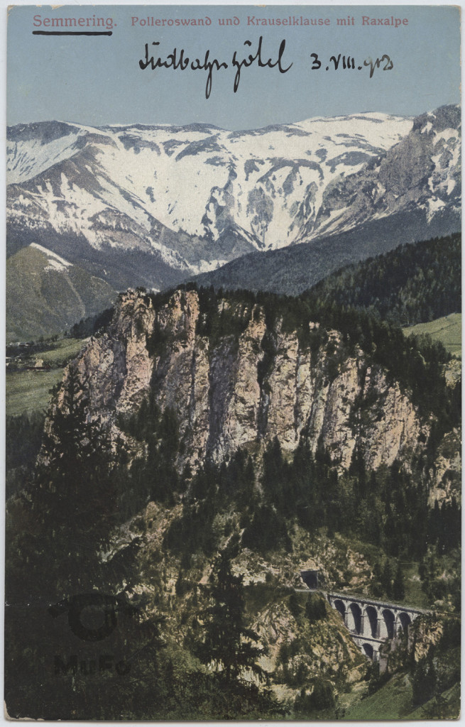 Austria, Alpy Wapienne, przeł. Semmering