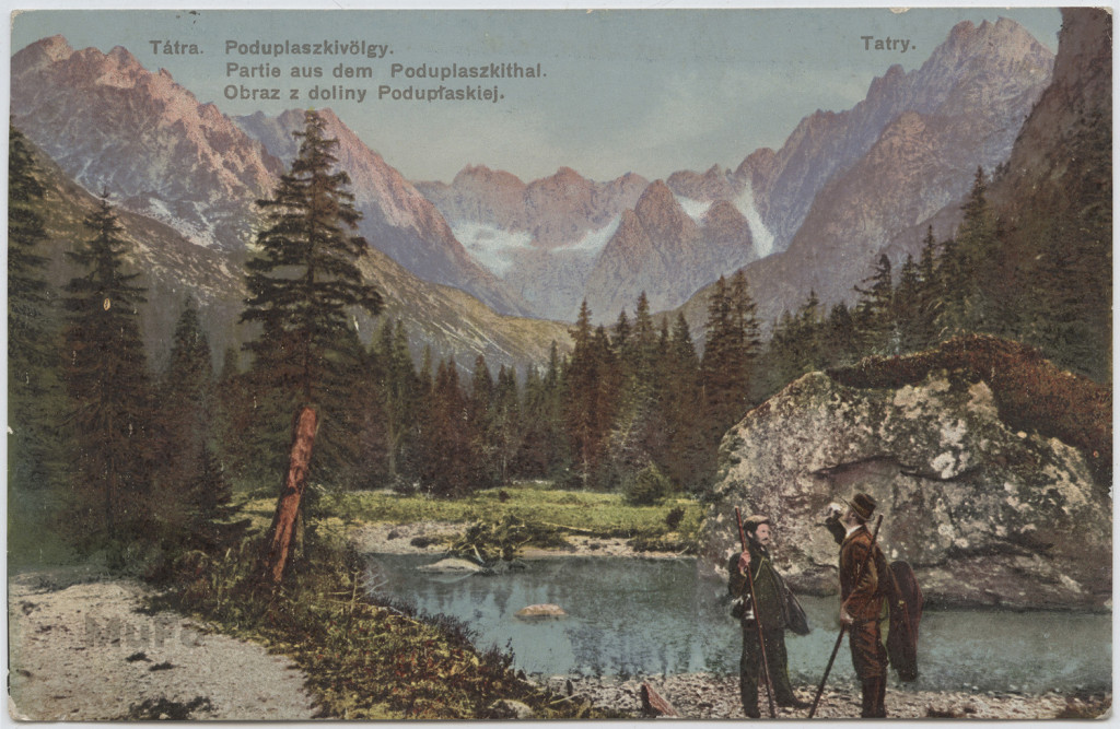 Tatry, obraz z doliny Podupłaskiej