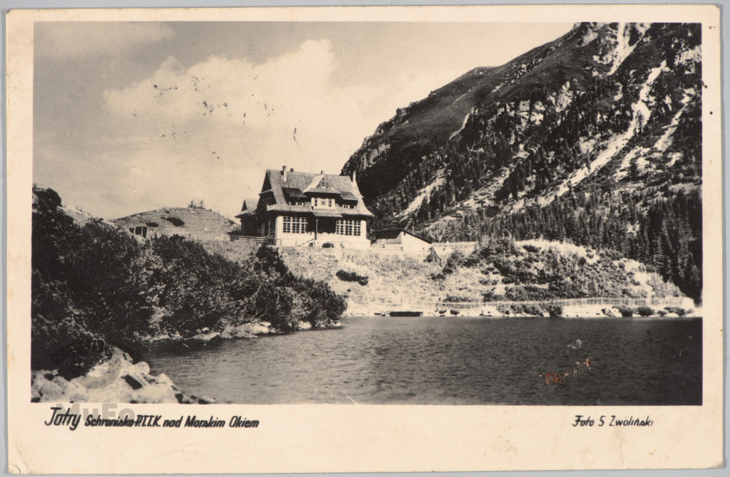 Tatry , schronisko P.T.T.K. n. Morskim Okiem