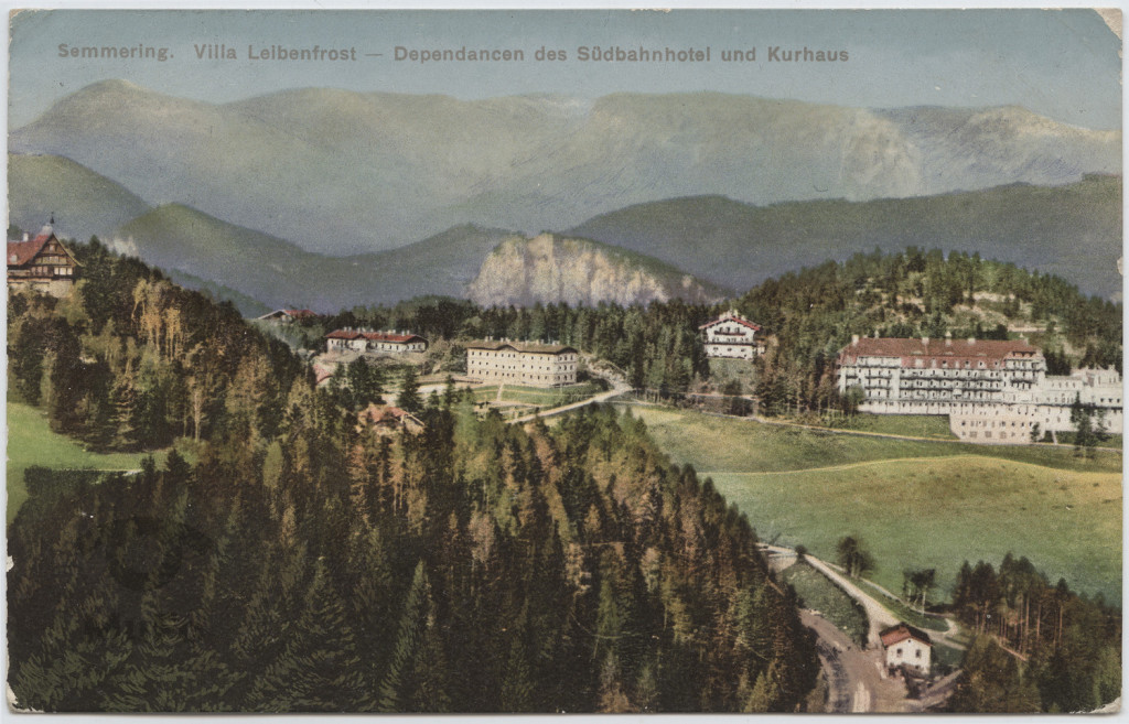 Austria, Alpy, panorama Semmering