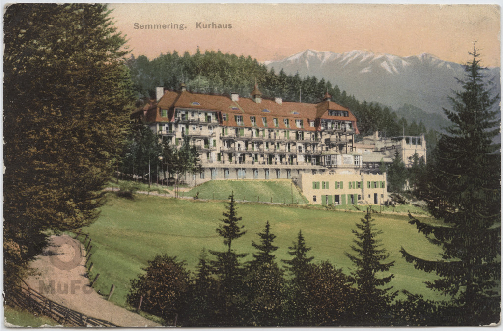 Austria, Alpy, Semmering, sanatorium