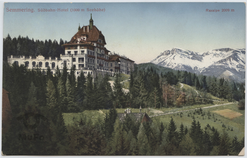 Austria, Alpy,Semmering hotel