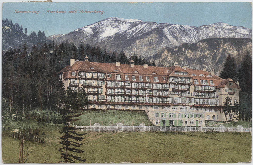 Austria, Alpy, Semmering sanatorium