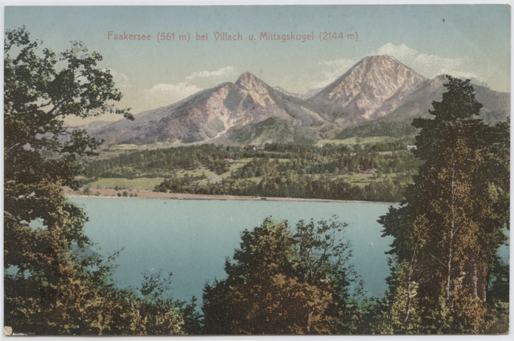Austria, Karyntia, pasmo alpejskie Karawanki, jez.Faakersee
