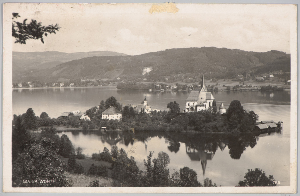 Austria, Karyntia, Maria Wörth, jezioro Wörthersee