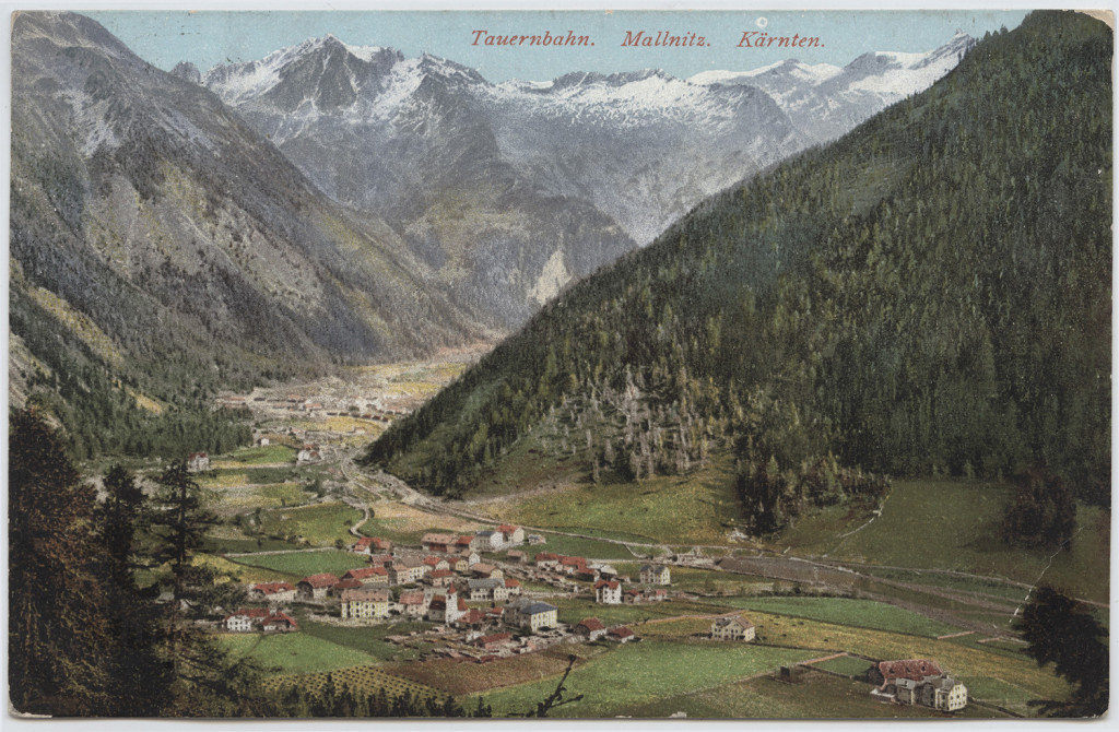Tauernbahn. Mallnitz. Karnten.