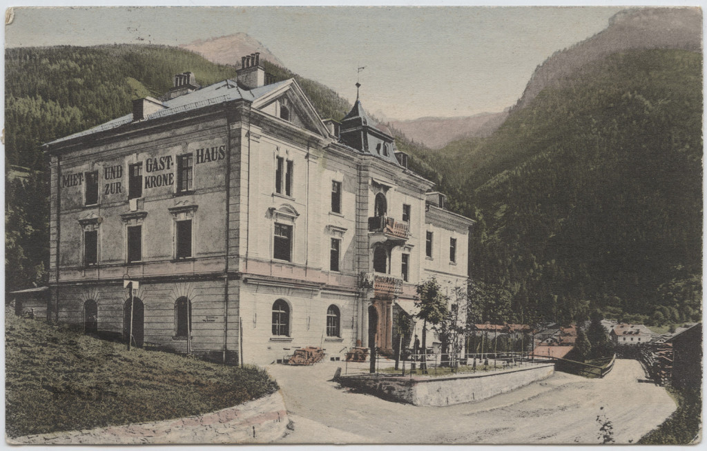 Pensjonat i restauracja w Bad Gastein.