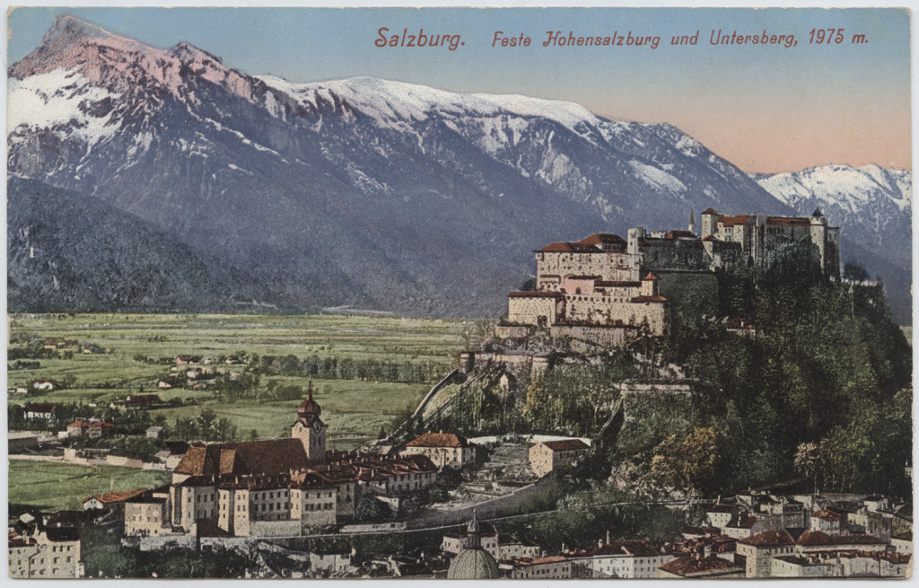 Salzburg, twierdza Hohensalzburg.