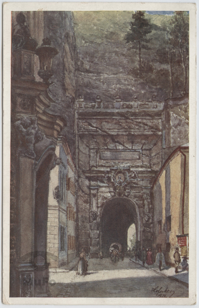 Salzburg, brama Neutor.