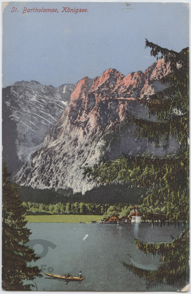 St. Bartholomae, jezioro Konigssee