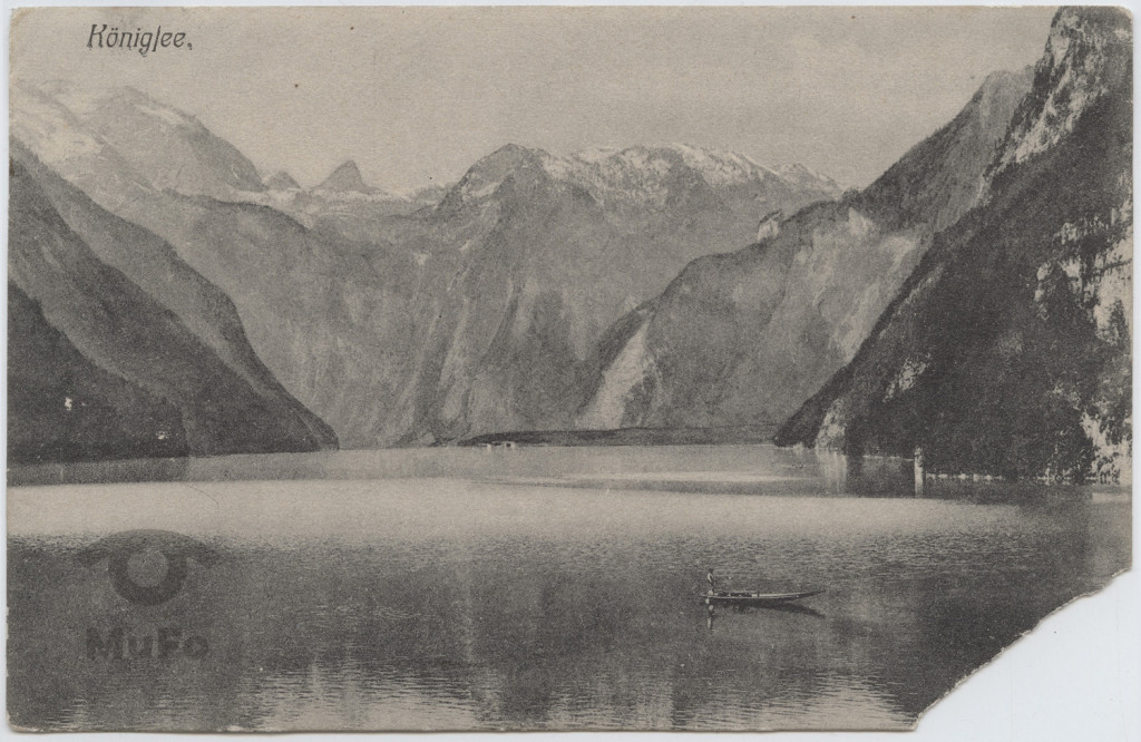 Bawaria, jezioro Konigsee.