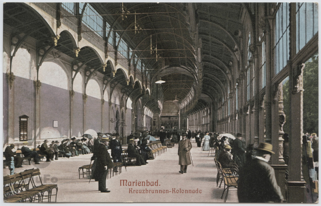 Uzdrowisko Marienbad, kolumnada Neue Colonnade
