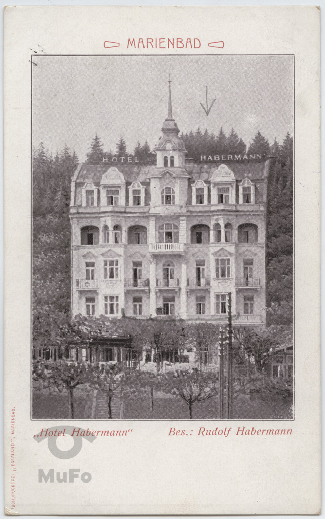 Marienbad, hotel "Habermann"