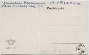 Marienbad, hotel "Habermann"
