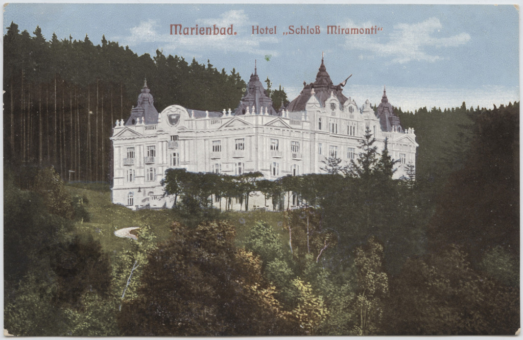 Marienbad, hotel "Schloss Miramonti"