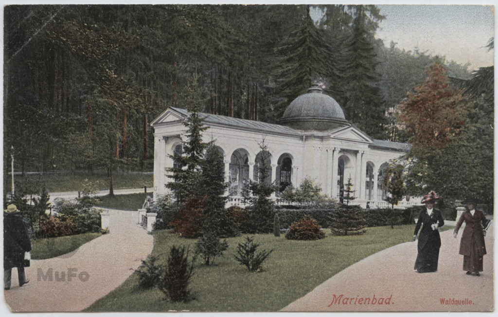Marienbad, źródło Waldquelle.