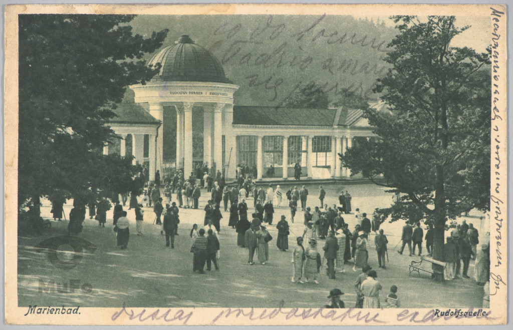 Marienbad, źródła Rudolfa