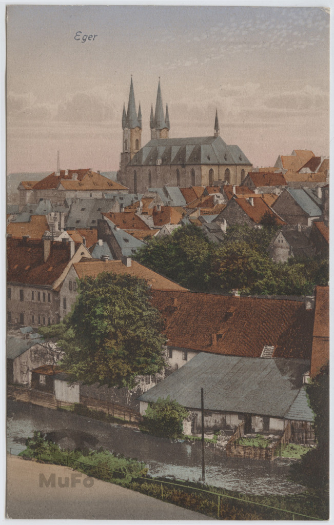 Eger, widok miasta.