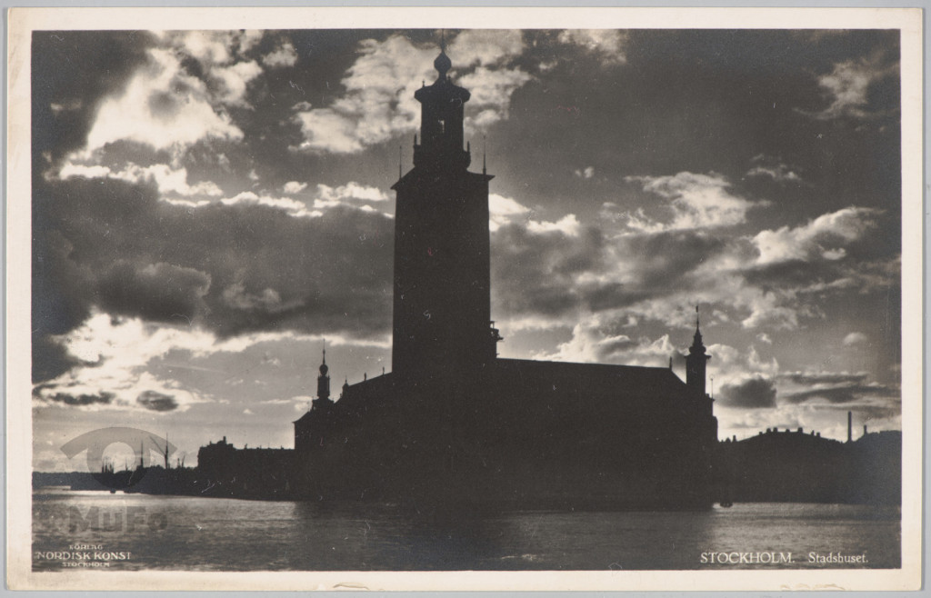 Wyspa Kungsholmen, widok ratusza.