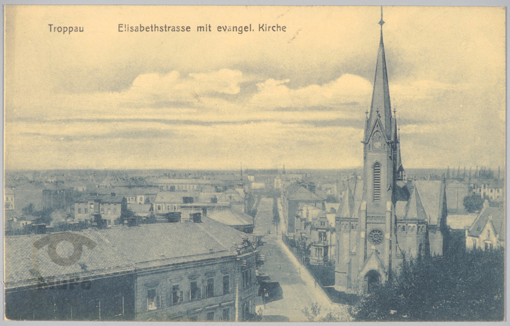 Opawa, panorama miasta.