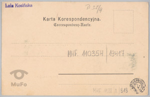 reprod. fot.: Jasło, dworzec kolejowy