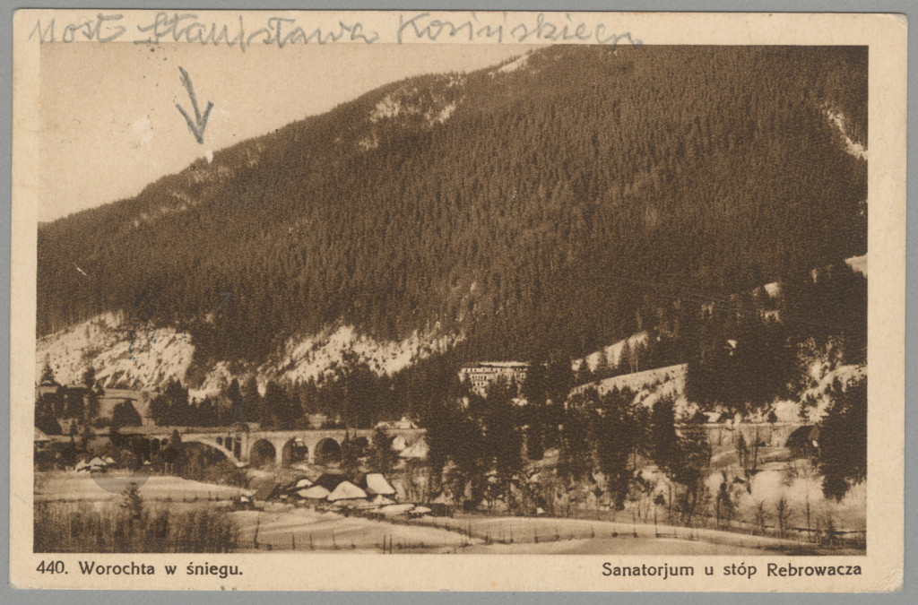 Worochta, Sanatorium u stóp Rebrowacza