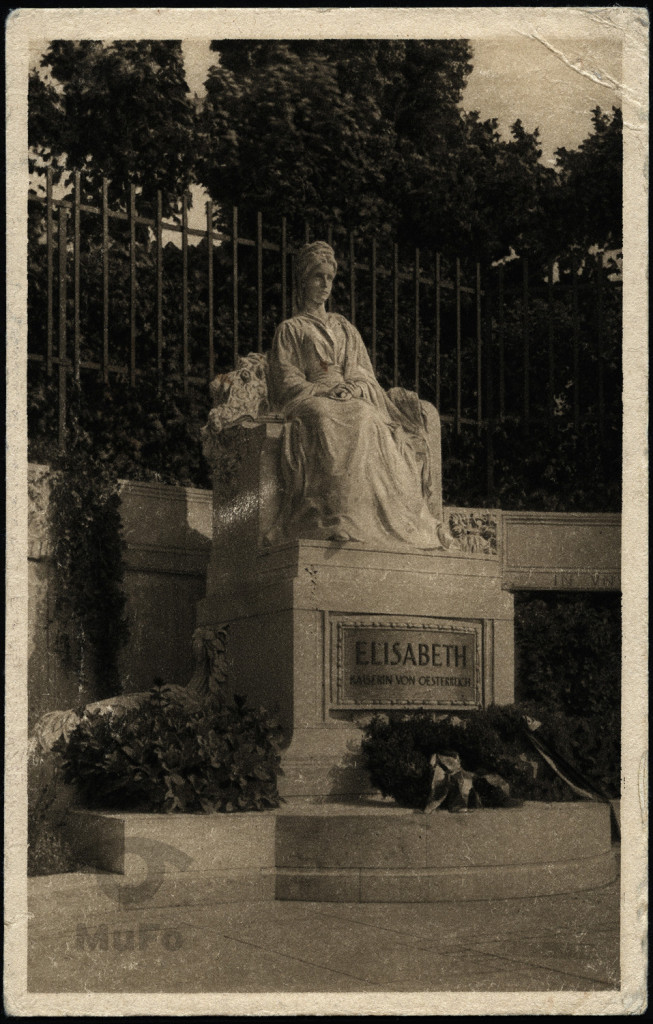 Wiedeń pomnik ces. Elżbiety w Volksgarten